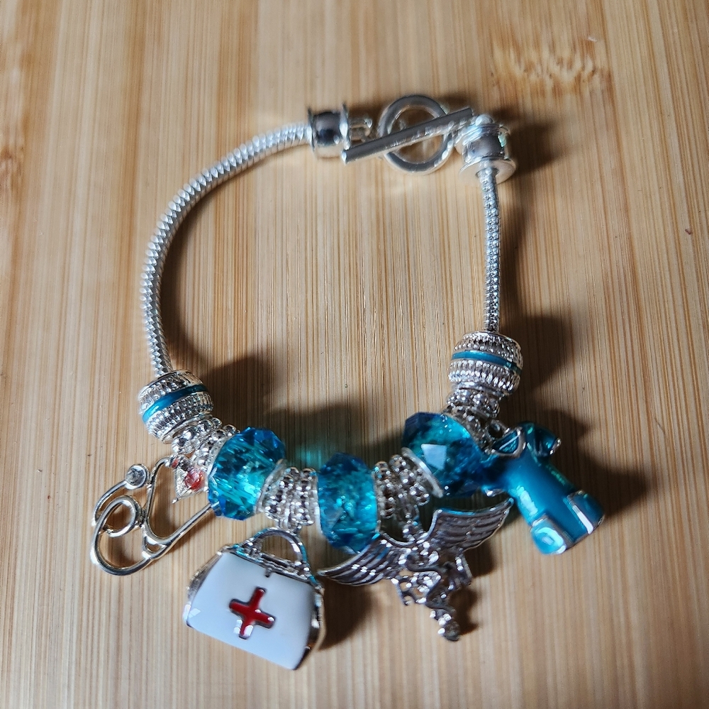 Napier RN Medical Charm Bracelet